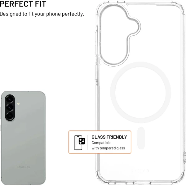 FIXED MagPure kryt s MagSafe Samsung Galaxy A57 5G čirý - Pouzdra - Obrázek 422f44660a7c45e9b2fceeb94b7bb046