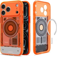 Spigen Ultra Hybrid MagSafe kryt iPhone 18 Pro/17 Pro c-one tangerine - Pouzdra