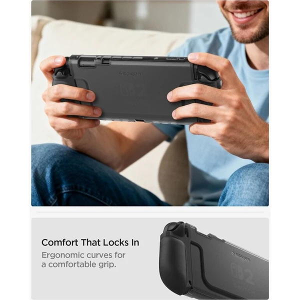 Spigen Ultra Hybrid pouzdro pro Nintendo Switch 2 černé - Pouzdra - Obrázek 4242ad7a5bef42d2a9a2b07180e49364