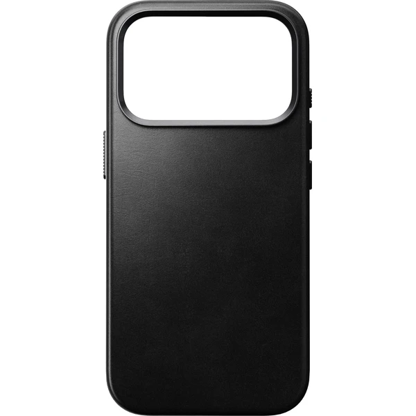 Nomad Traditional Leather (Horween) MagSafe kožený kryt iPhone 18 Pro Black - Pouzdra - Obrázek 424b5b536a344d2d800073ea685ecd7b
