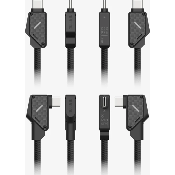 Aulumu M07 Light Carbon 240W Hi-Speed Charging & Data USB-C kabel (2m) Black - Kabely a redukce - Obrázek 426b8e7dbadb4ba29b3e9dbfe52ffe17