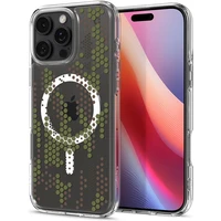 Spigen Ultra Hybrid MagSafe kryt iPhone 16 Pro Max digital camo - Pouzdra