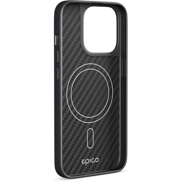 EPICO Hybrid Carbon MagSafe Case iPhone 14 Pro Max černý - Pouzdra - Obrázek 428G100501