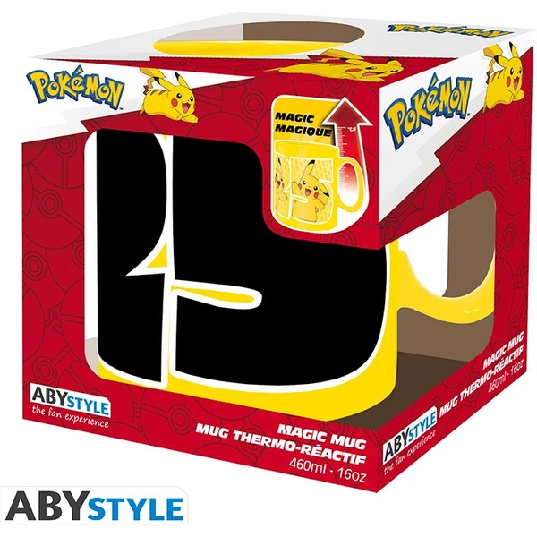 Hrnek s měnícím se motivem Abysse Corp Pokémon - Pikachu 25 (460 ml) - Hrnky - Obrázek 42BD000K01