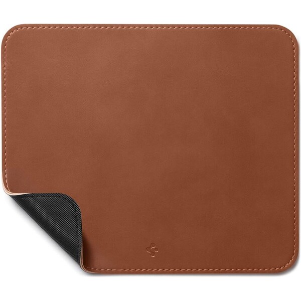 Spigen MousePad LD301 kožená podložka pod myš hnědá