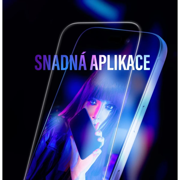 PanzerGlass® SAFE Ultra-Wide Fit sklo Apple iPhone 17/16 Pro s instalačním rámečkem - Ochranné folie a skla - Obrázek 42KH000K01