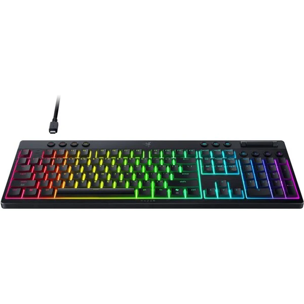 Razer BlackWidow V4 Low-profile HyperSpeed Green Switch herní klávesnice (US) černá - Klávesnice - Obrázek 42NI000K01