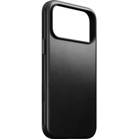 Nomad Modern Leather (Horween) MagSafe kožený kryt iPhone 18 Pro Max Black - Pouzdra