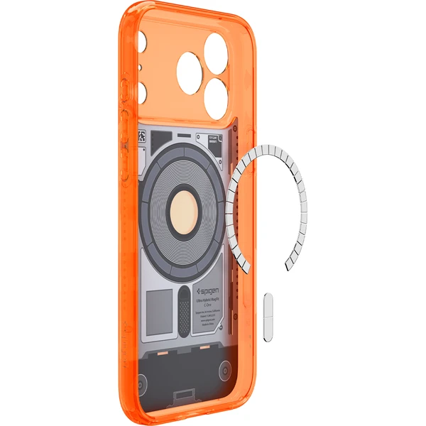 Spigen Ultra Hybrid MagSafe kryt iPhone 18 Pro Max/17 Pro Max c-one tangerine - Pouzdra - Obrázek 42be86bef9f842f49da0c6f52e9b62fb