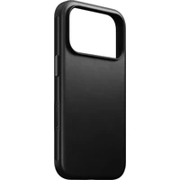 Nomad Modern Leather MagSafe kožený kryt iPhone 18 Pro Black - Pouzdra