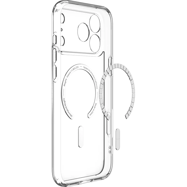 Spigen Ultra Hybrid MagSafe kryt iPhone 18 Pro Max/17 Pro Max clear orange - Pouzdra - Obrázek 42eade117bed466581af92d46cf54776