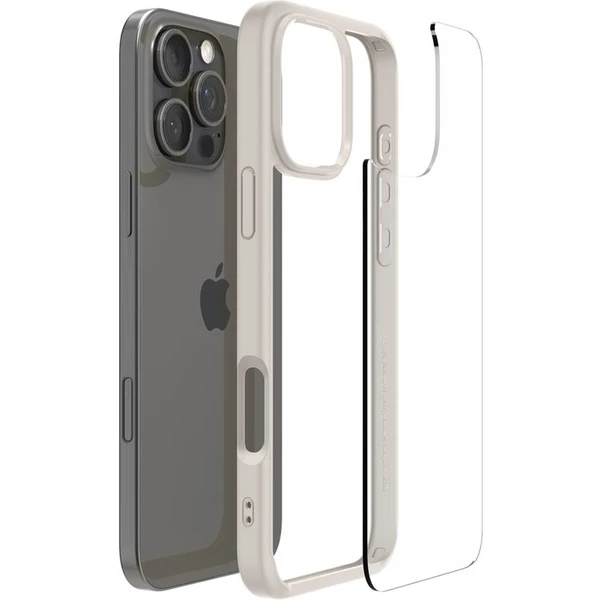 Spigen Ultra Hybrid kryt iPhone 16 Pro natural titanium - Pouzdra - Obrázek 42eff46368134c1aa8386b4494bb8a4a