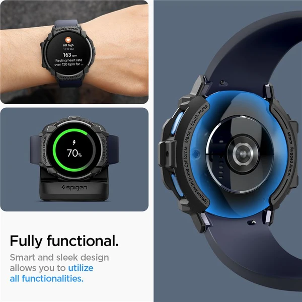 Spigen Rugged Armor pouzdro Samsung Galaxy Watch7 (44mm) matně černé - Pouzdra - Obrázek 42f344df1a0140489facc01dc70f977a