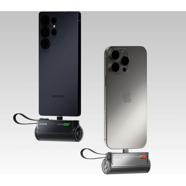SHARGE Flow Mini 2 USB-C powerbanka (22.5 W) stříbrná - Powerbanky - Obrázek 43016cee446a44b0bf87eb4982436def