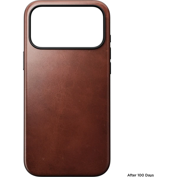 Nomad Modern Leather (Horween) MagSafe kožený kryt iPhone 18 Pro Max Olde Dublin - Pouzdra - Obrázek 43137500334d49ff8b40c974b0506c0e
