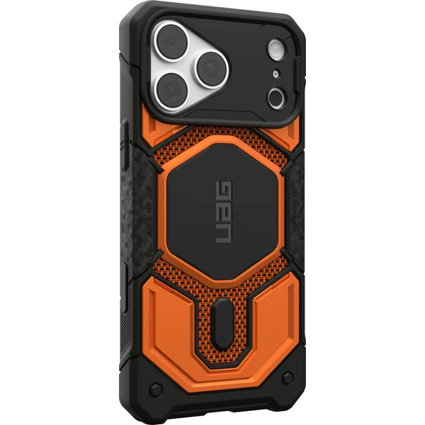UAG Monarch Pro MagSafe Kevlar kryt iPhone 18 Pro Max/17 Pro Max oranžový - Pouzdra - Obrázek 431c3d09da2e4e8b96b78f16cca346a8
