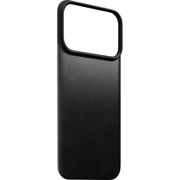 Nomad Magnetic Leather Back (Horween) MagSafe kožený kryt iPhone 17 Pro/18 Pro Black - Pouzdra - Obrázek 431fad6018ac45ab901502afe52fb0bb