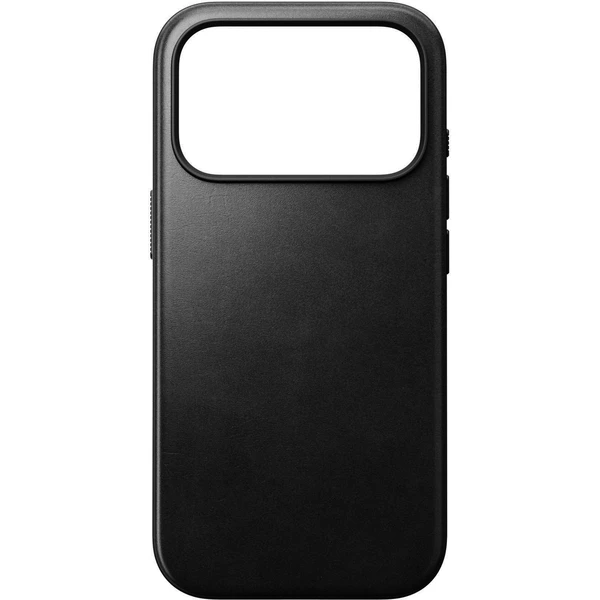 Nomad Modern Leather (Horween) MagSafe kožený kryt iPhone 18 Pro Black - Pouzdra - Obrázek 43281b3429c644c285e856c79abda9a5