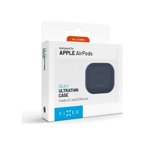 FIXED Silky silikonové pouzdro pro Apple AirPods Pro 3 modré - Pouzdra - Obrázek 432f3ed24acd49eda69157bab16afb5c