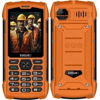 EVOLVEO StrongPhone H1 vodotěsný odolný Dual SIM telefon oranžový - Mobilní telefony