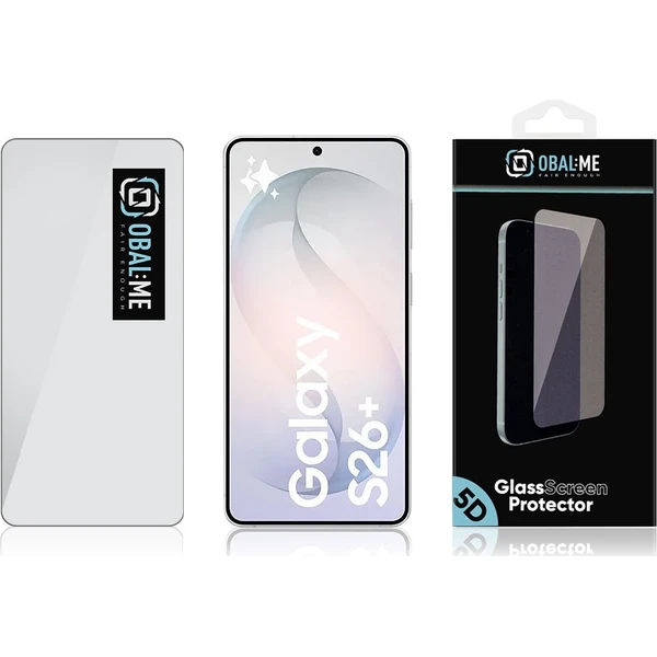 OBAL:ME 5D tvrzené sklo Samsung Galaxy S26+ černé - Ochranné folie a skla - Obrázek 4357a0fca20a46be9dbd2d204b6ed345