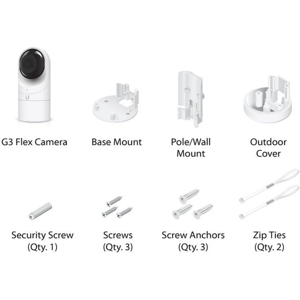 Ubiquiti UniFi Video G3 FLEX kamera - Kamery - Obrázek 435A000J01