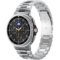 Spigen Modern Fit 316L řemínek Samsung Galaxy Watch8 (40/44/46mm) stříbrná - Řemínky