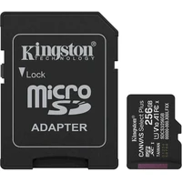 Kingston Canvas Select Plus microSDXC 256GB + SD adaptér - Paměťové karty
