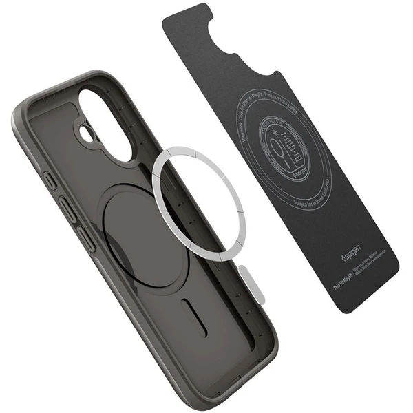 Spigen Thin Fit MagSafe kryt iPhone 17 gunmetal - Pouzdra - Obrázek 439a2d94177140efa79c78c12399e553