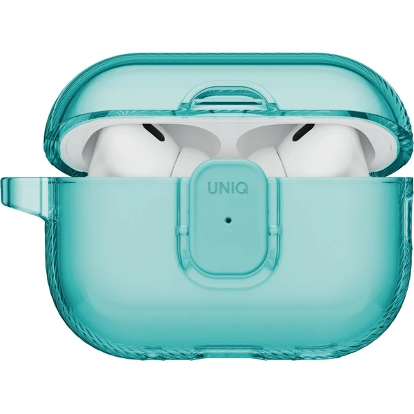 UNIQ Glase Pro Lock Case pouzdro AirPods Pro 3 tyrkysové - Pouzdra - Obrázek 439a467ee4ac404c9ab61fb07203cb2b