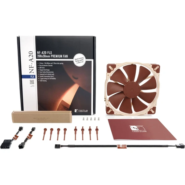 Noctua NF-A20-FLX - Ventilátory pro PC - Obrázek 43D3000O01