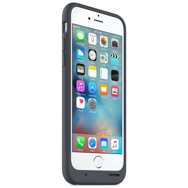 Apple iPhone 6/6S Smart Battery Case zadní kryt s baterií uhlově šedý - Pouzdra - Obrázek 43EF000101