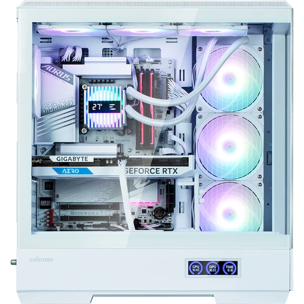 ZALMAN P50 DS bílá - Počítačové skříně - Obrázek 43HA000N01