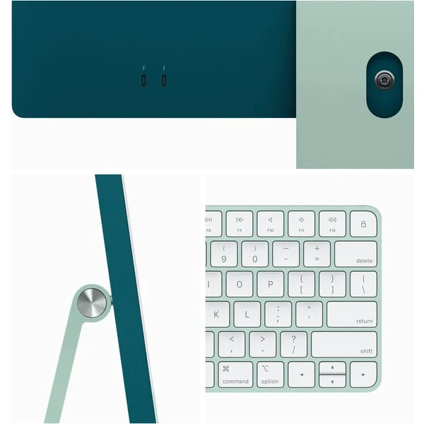 CTO Apple iMac 24" (2023) / 512GB SSD / 8GB / Green / Mouse / Stojan / CZ NUM Touch ID KLV - All-in-one - Obrázek 43Q4000J01
