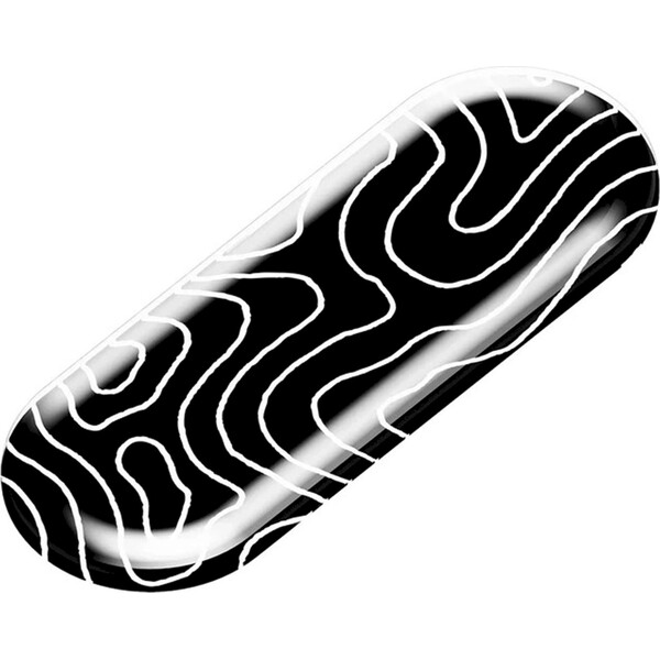 HyperX Glass Skate 9A0Q9AA Černá/bílá