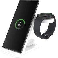 FIXED Powerstation 3v1 nabíjecí stanice pro Samsung (15W) bílá - Nabíječky