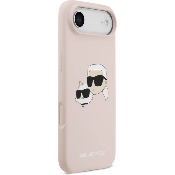 Karl Lagerfeld Liquid Silicone Double Heads MagSafe kryt iPhone Air růžový - Pouzdra - Obrázek 43c1e910c25e4cf49469e0326146364e