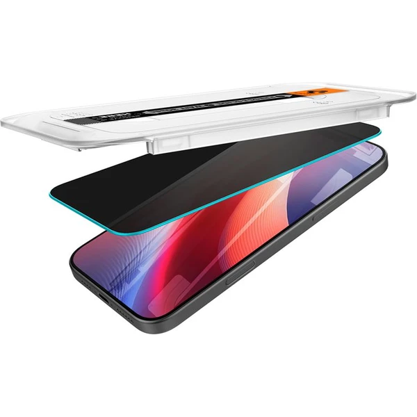 Spigen Glass tR EZ Fit HD (Privacy) tvrzené sklo iPhone 16 Pro čiré - Ochranné folie a skla - Obrázek 43eea1baa929400b9e79afdae274bf6c