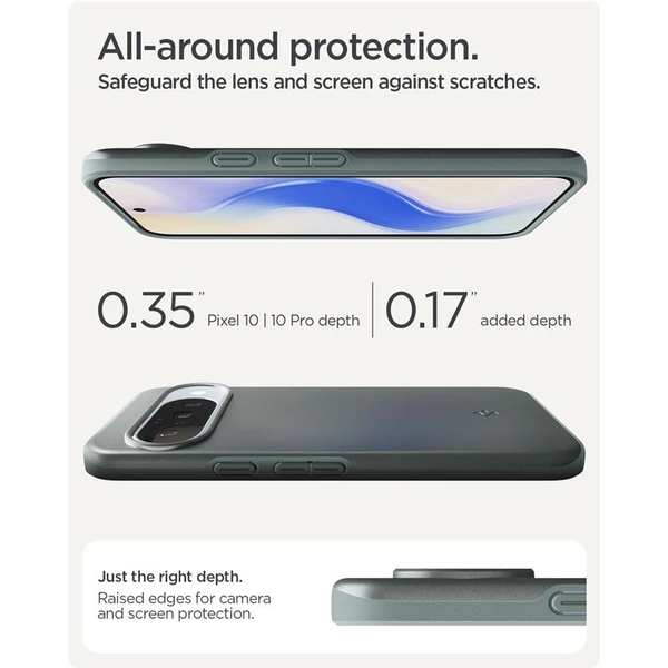 Spigen Thin Fit MagSafe kryt Google Pixel 10/10 Pro zelený - Pouzdra - Obrázek 43f55e357aba4997b111f502f97f19f6