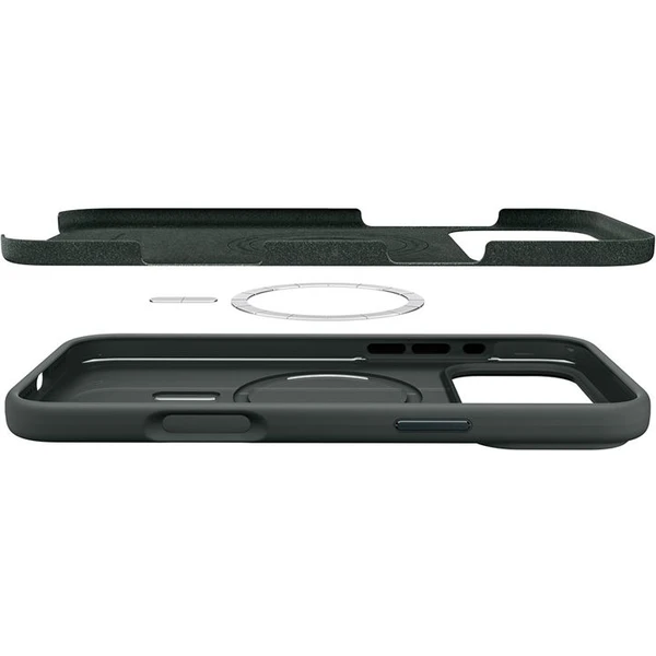Spigen Silicone Fit MagSafe kryt iPhone 17 Pro abyss green - Pouzdra - Obrázek 43f60d9a053a4bc39e779cbb00e8f7ec