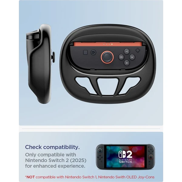 Spigen Joy-Con Handle NS101 volanty pro Nintendo Switch 2 černé - Konzolové příslušenství - Obrázek 43f8cc5e95584a64ae1f467c7998eabe