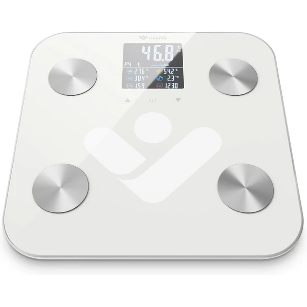 TrueLife FitScale W6 BT chytrá váha bílá - Chytré váhy - Obrázek 4401000J01