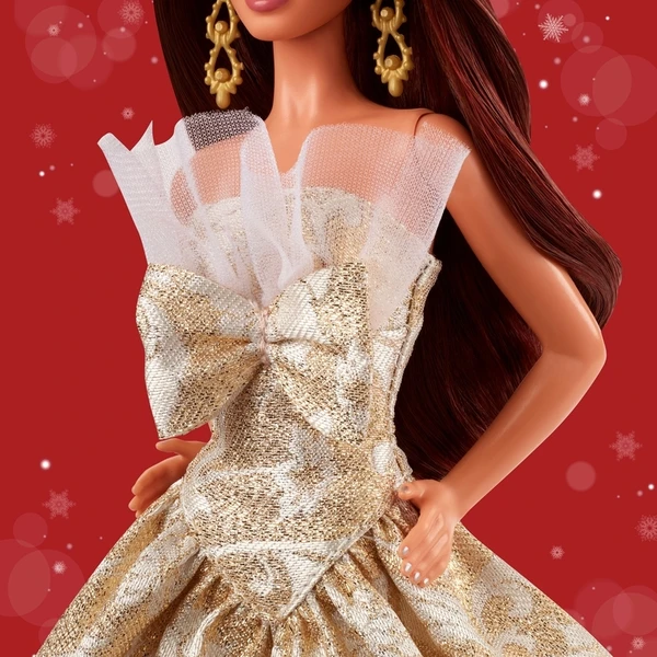 Vánoční panenka Mattel Barbie Signature 2025 Holiday - Rusovláska - Hračky - Obrázek 440J000K01