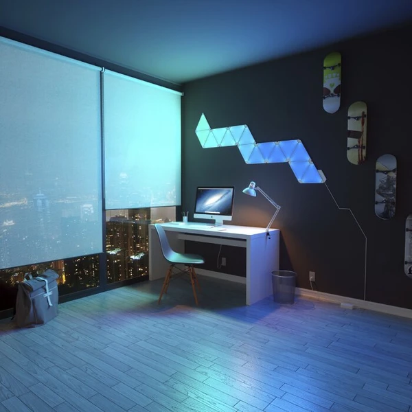 Nanoleaf Aurora chytré osvětlení Starter Pack - Svítidla - Obrázek 442I000101