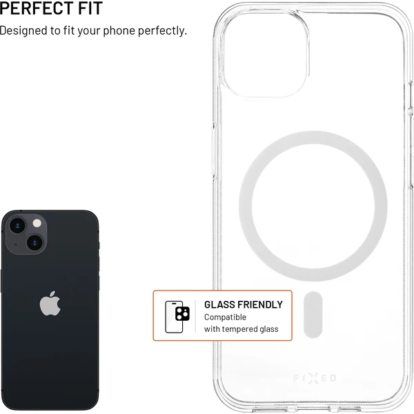 FIXED MagStory AntiUV TPU kryt s MagSafe Apple iPhone 13 čirý - Pouzdra - Obrázek 442a79c0f06743dabd04cd13e7937b7f