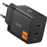 Spigen Essential 47W USB-C nabíječka (EE472EU) černá - Nabíječky