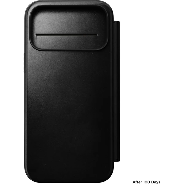 Nomad Modern Leather Folio (Horween) MagSafe kožené pouzdro iPhone 18 Pro Max Black - Pouzdra - Obrázek 4478b93fc98f4d3cacdbdb631db04ed0
