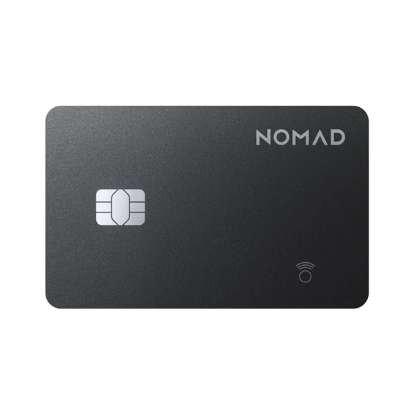 Nomad Tracking Card Pro lokátor s Apple Find My a MagSafe černý