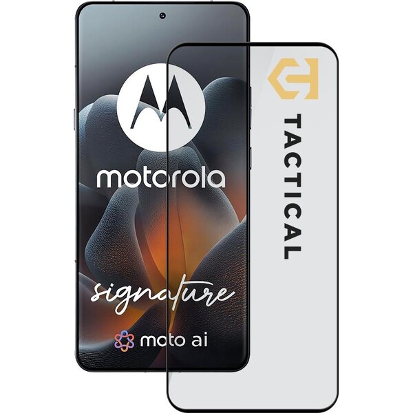 Tactical Glass Shield 5D sklo pro Motorola Signature černé