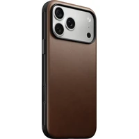 Nomad Modern Leather MagSafe kožený kryt iPhone 17 Pro Max/18 Pro Max Brown - Pouzdra